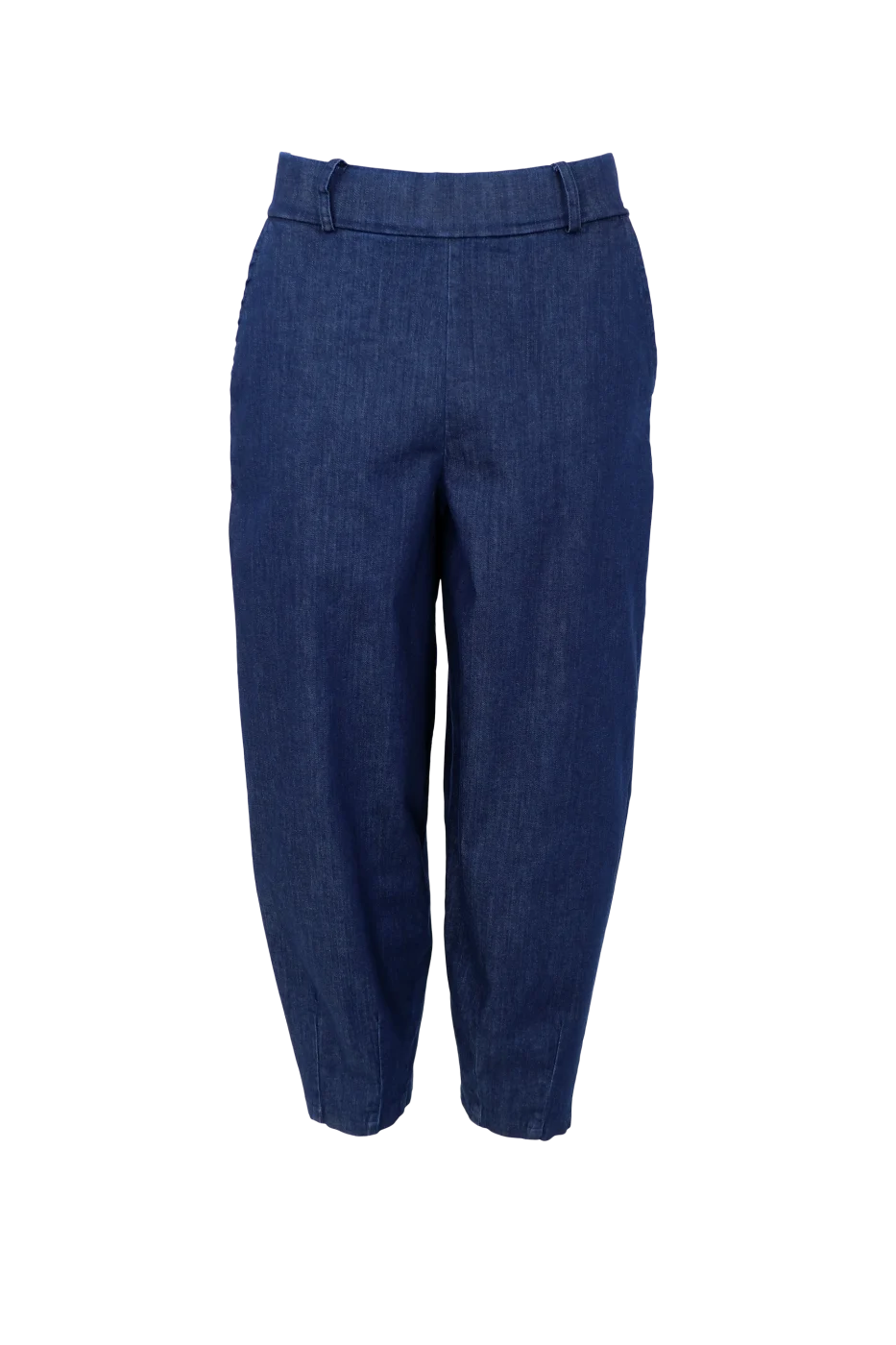 Black Colour Denice Barrel Bukser Denim Blaa Butik Friis