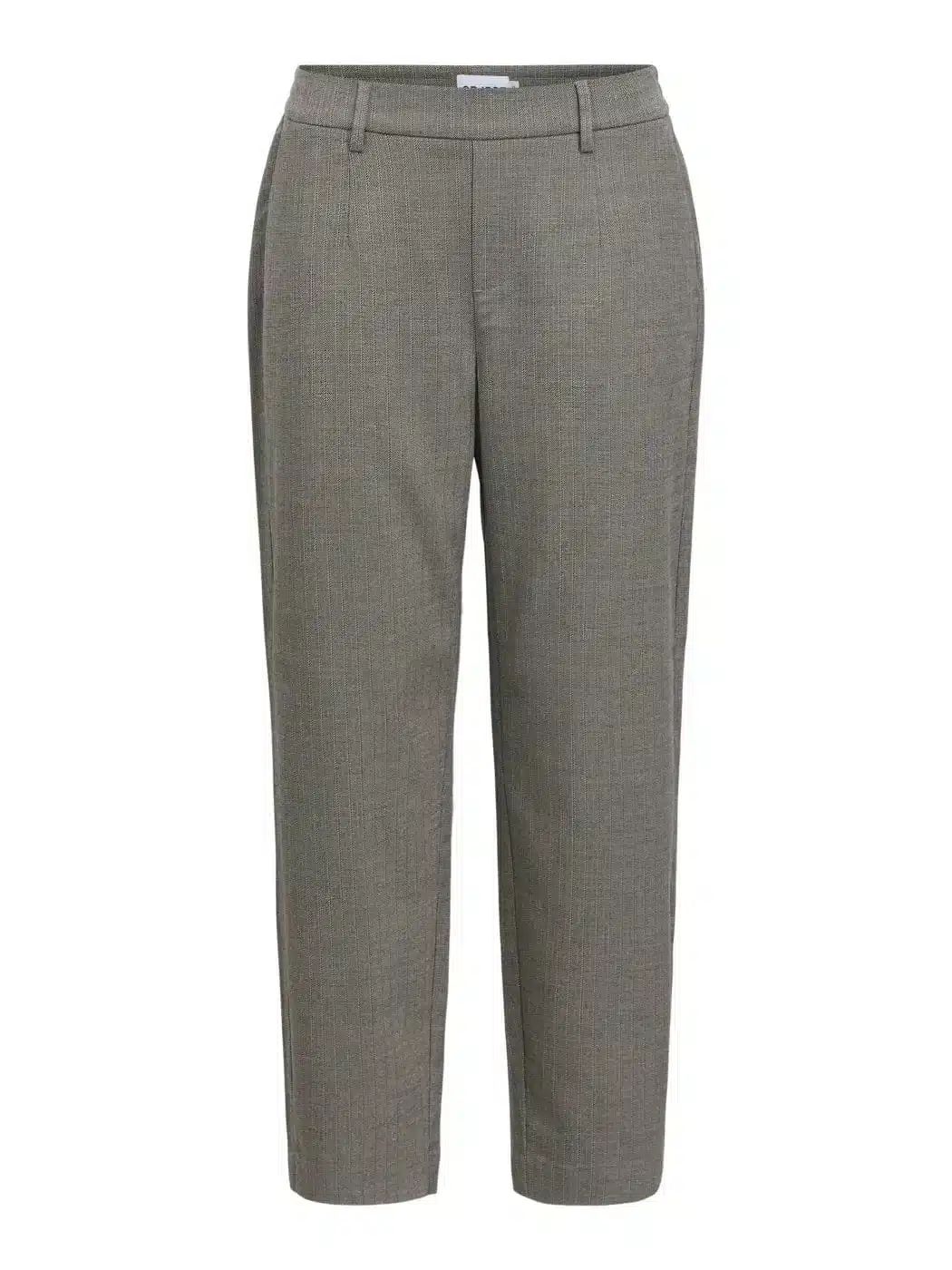 Object Lisa Slim 5088240 23036808 4 Pants Grey Thin Beige Butik Friis