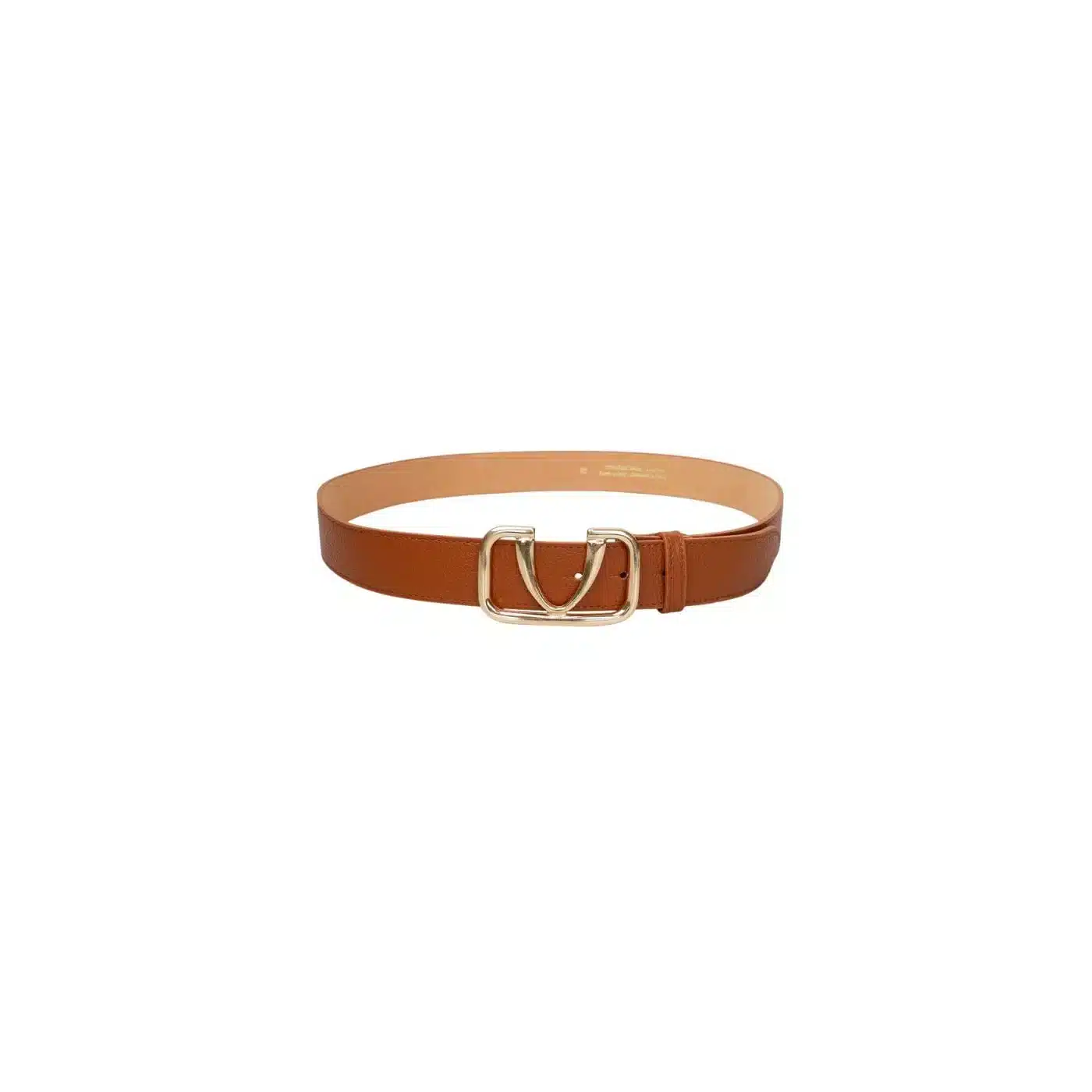 Black Colour Uma Belt Cognac Butik Friis1